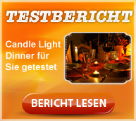 Candle Light Dinner im Test - Erfahrungsbericht